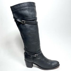 FRYE 💥💥💥 leather heel riding boots 9